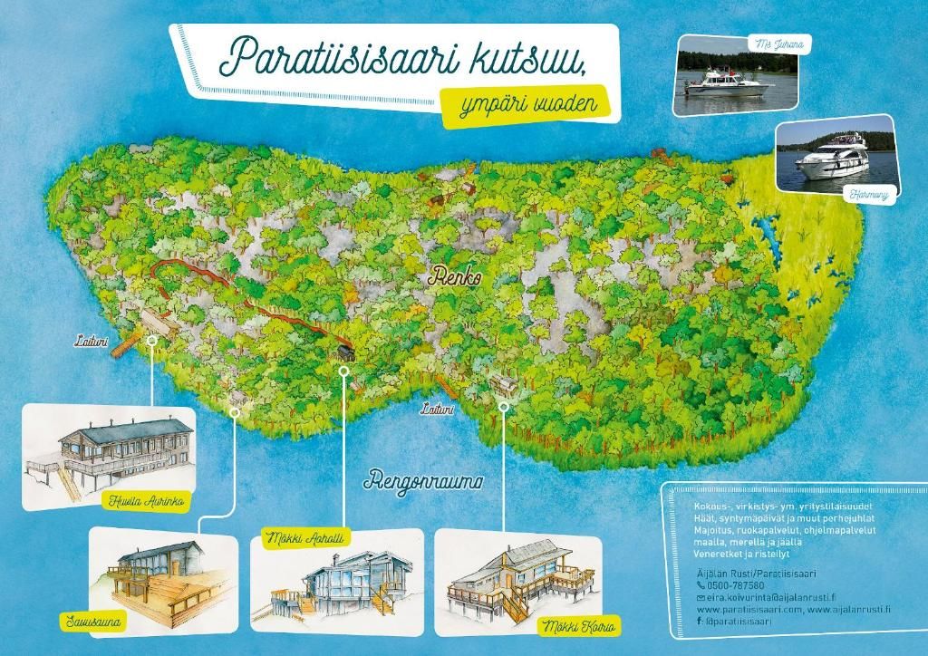 Дома для отпуска Äijälän Rusti Paratiisisaari Rymättylä-102